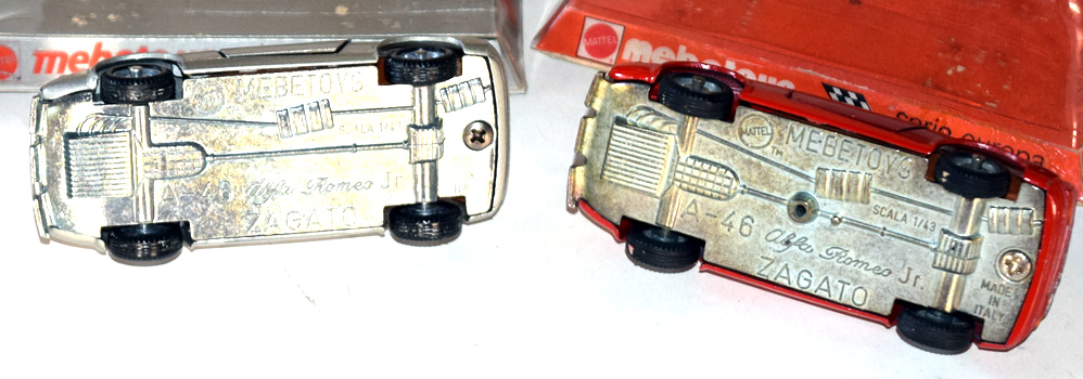 MEBETOYS 　A-46 ALFA ROMEO Jr.ZAGATO Alfa Romeo Jr Zagato - 1/43 Mattel Mebetoys #A-46 (SH3-t1